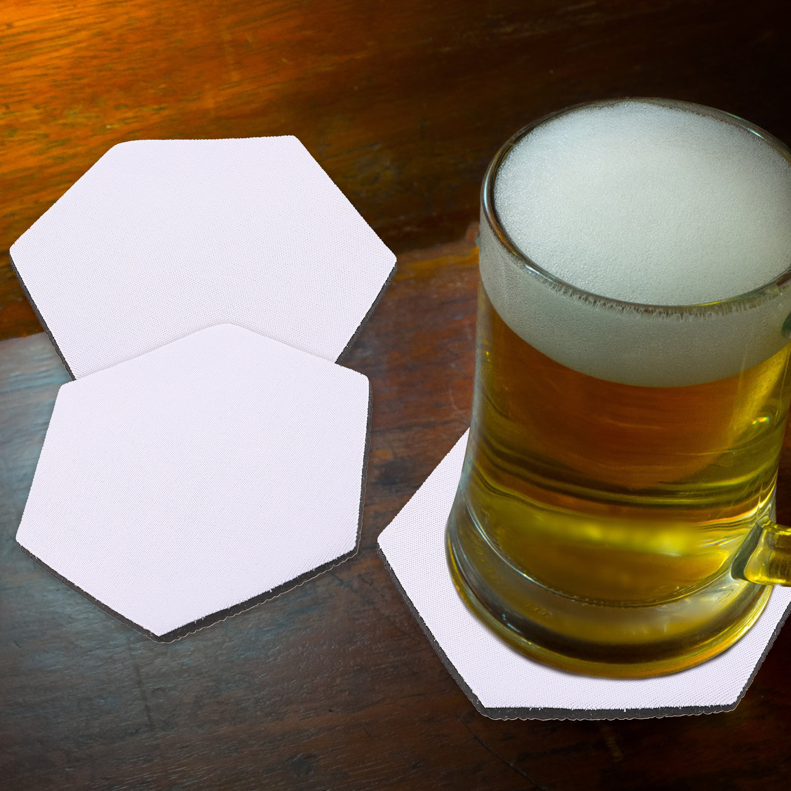 10Pcs Sublimation Blank Cup Co - Coaster Sublimation Blank 评论和价格