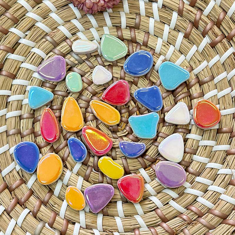 50g Porcelain DIY irregular Ph - Ceramic Tile Blank 评论和价格