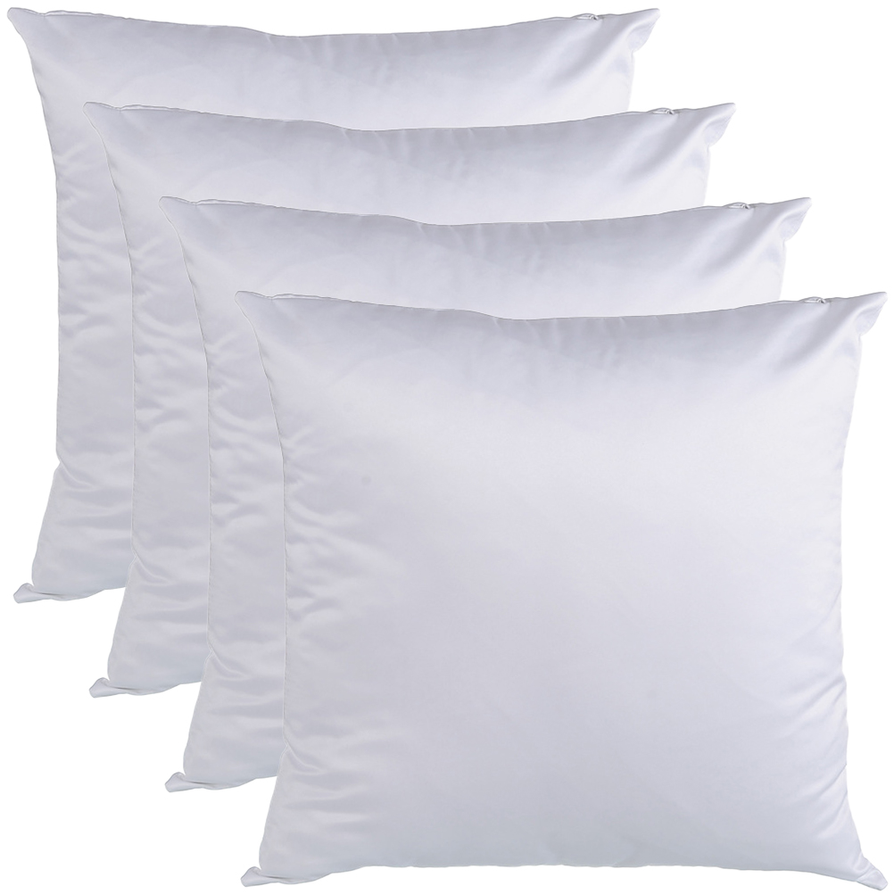 4Pcs White Sublimation Pillow  - Pillow Cover Sublimation 评论和价格