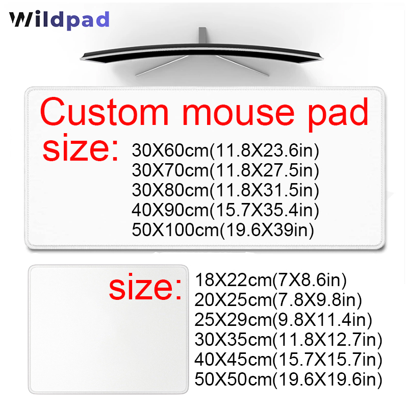 Custom Mouse Pad Print Diy Lar - Mouse Pad Blank Sublimation 评论和价格