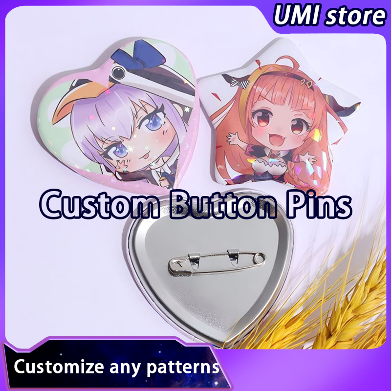 Custom Badge Pins Button Pins  - Button Badge Blank 评论和价格