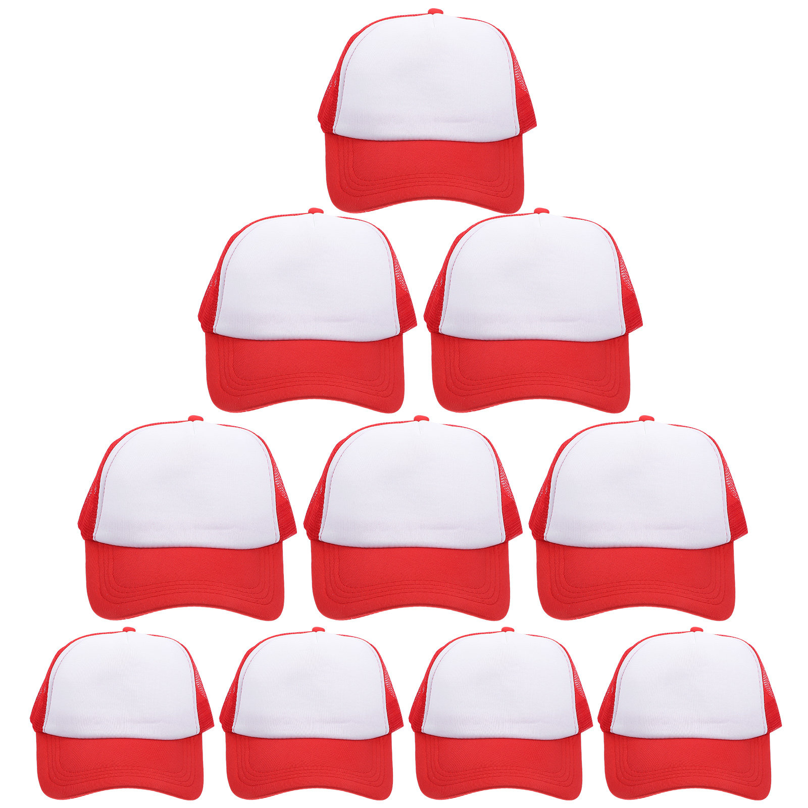 10Pcs Blank Sublimation Baseba - Hat Sublimation Blank 评论和价格