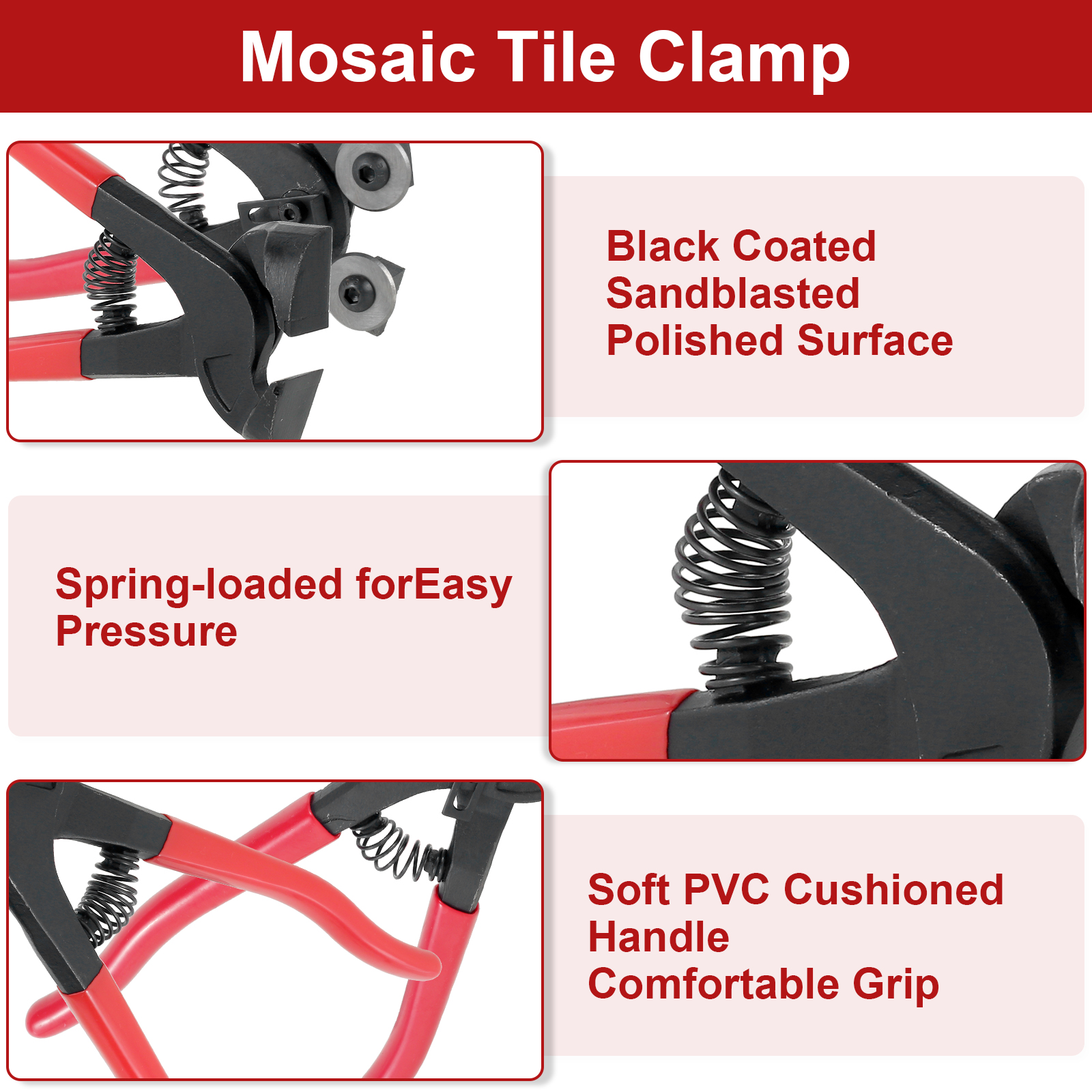 1/2 Pcs Glass Tile Nippers Set - Ceramic Tile Blank 评论和价格