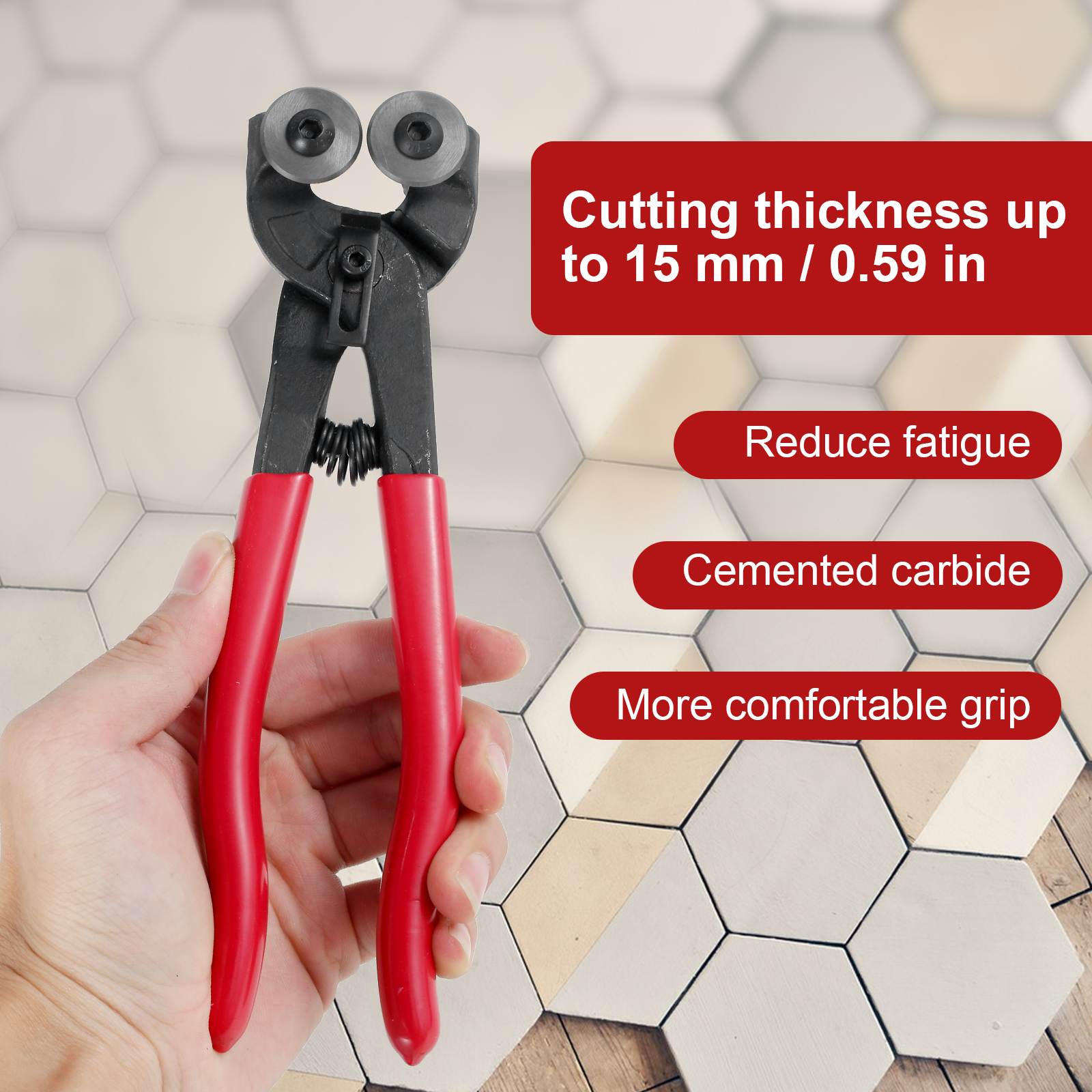 1/2 Pcs Glass Tile Nippers Set - Ceramic Tile Blank 评论和价格