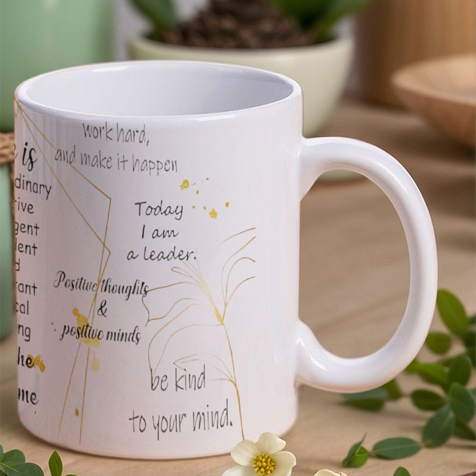 A Poster With A Quote About Sh - Sublimation Mug White 评论和价格