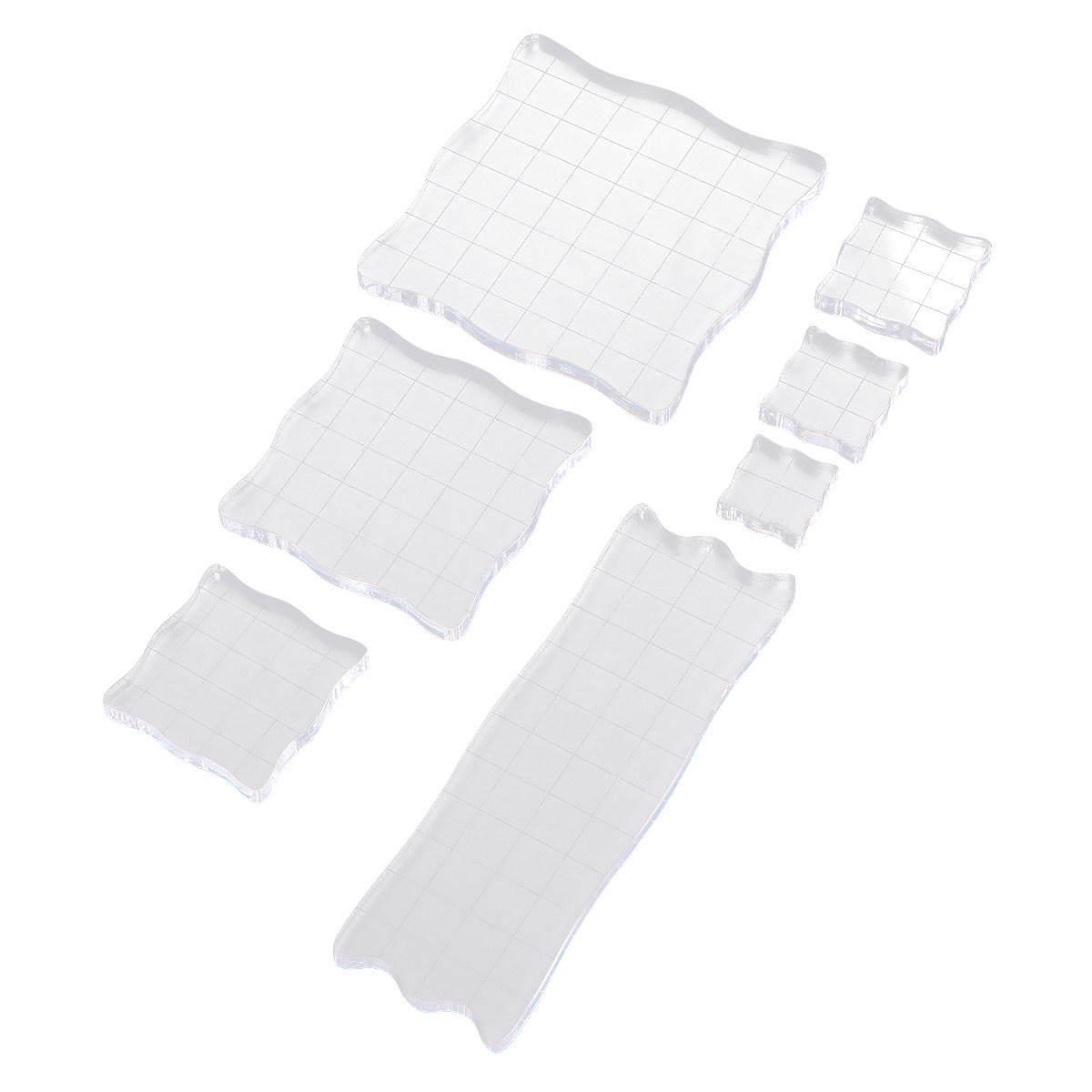 7Pcs Silicone Seal Supplies Ac - Photo Acrylic Block 评论和价格