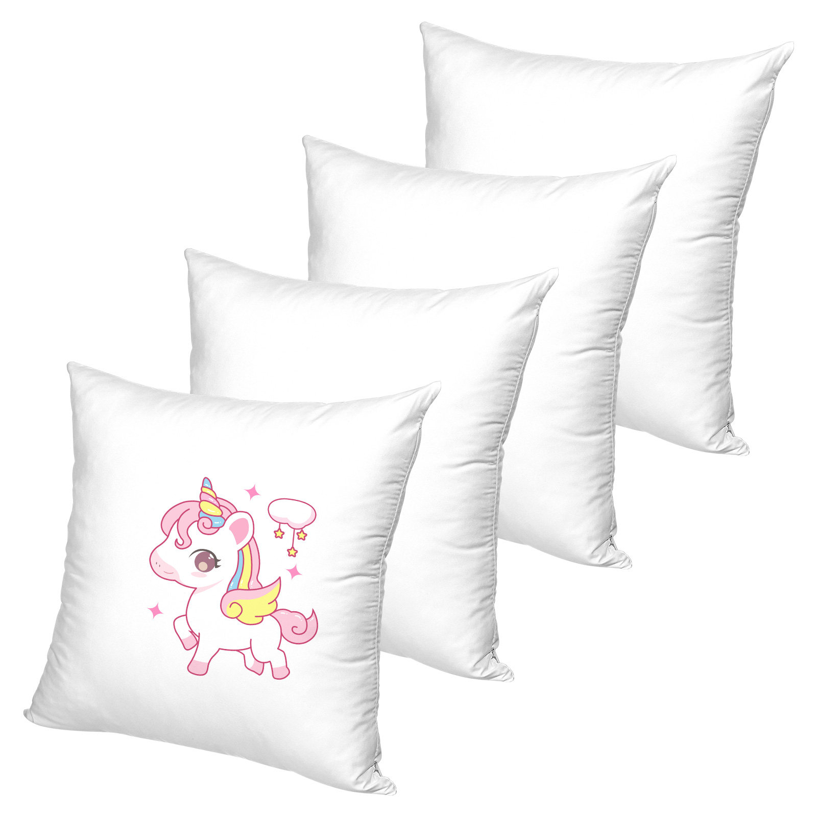 4Pcs White Sublimation Pillowc - Pillow Cover Sublimation 评论和价格
