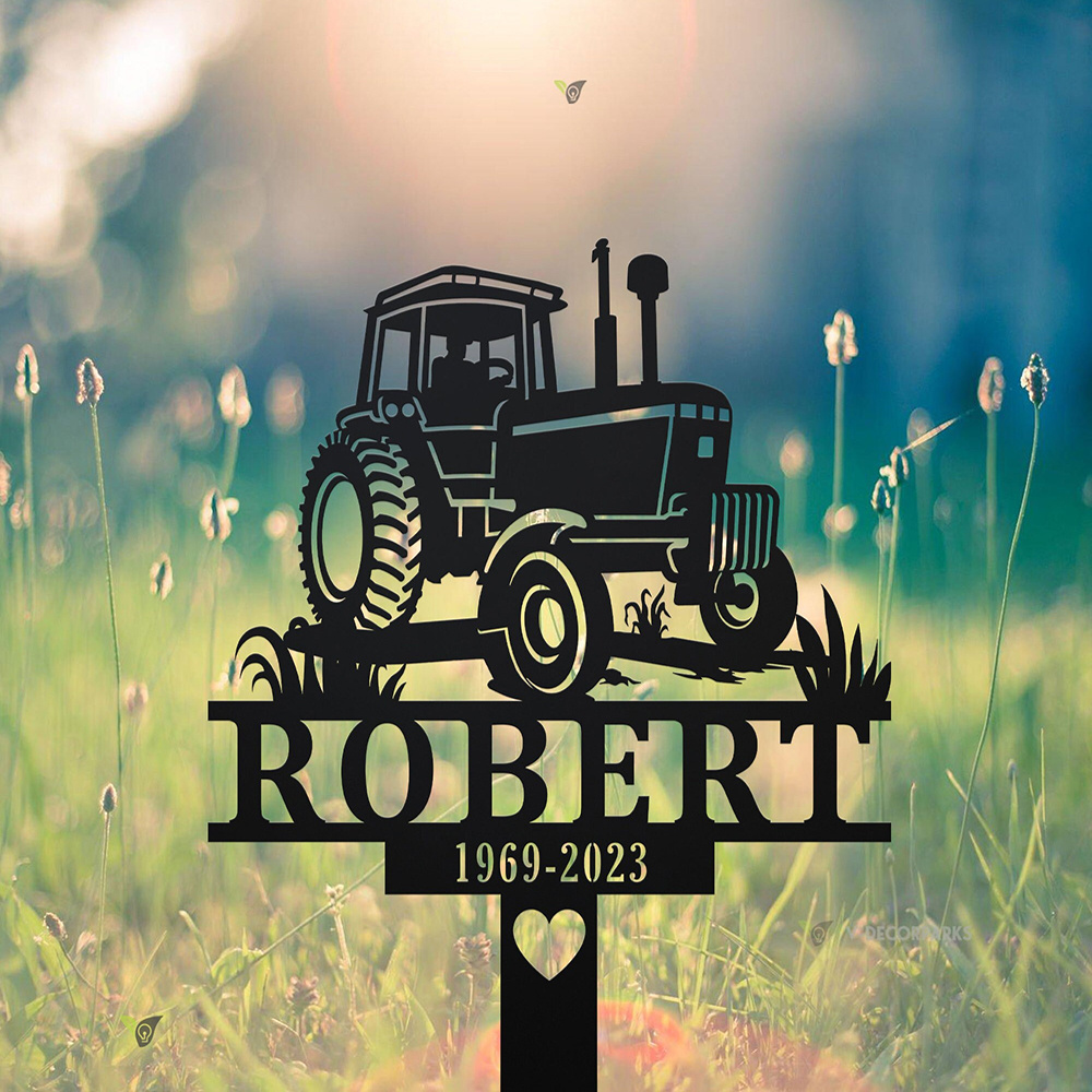 Custom Farmer Memorial Metal S - Yard Sign Blank 评论和价格