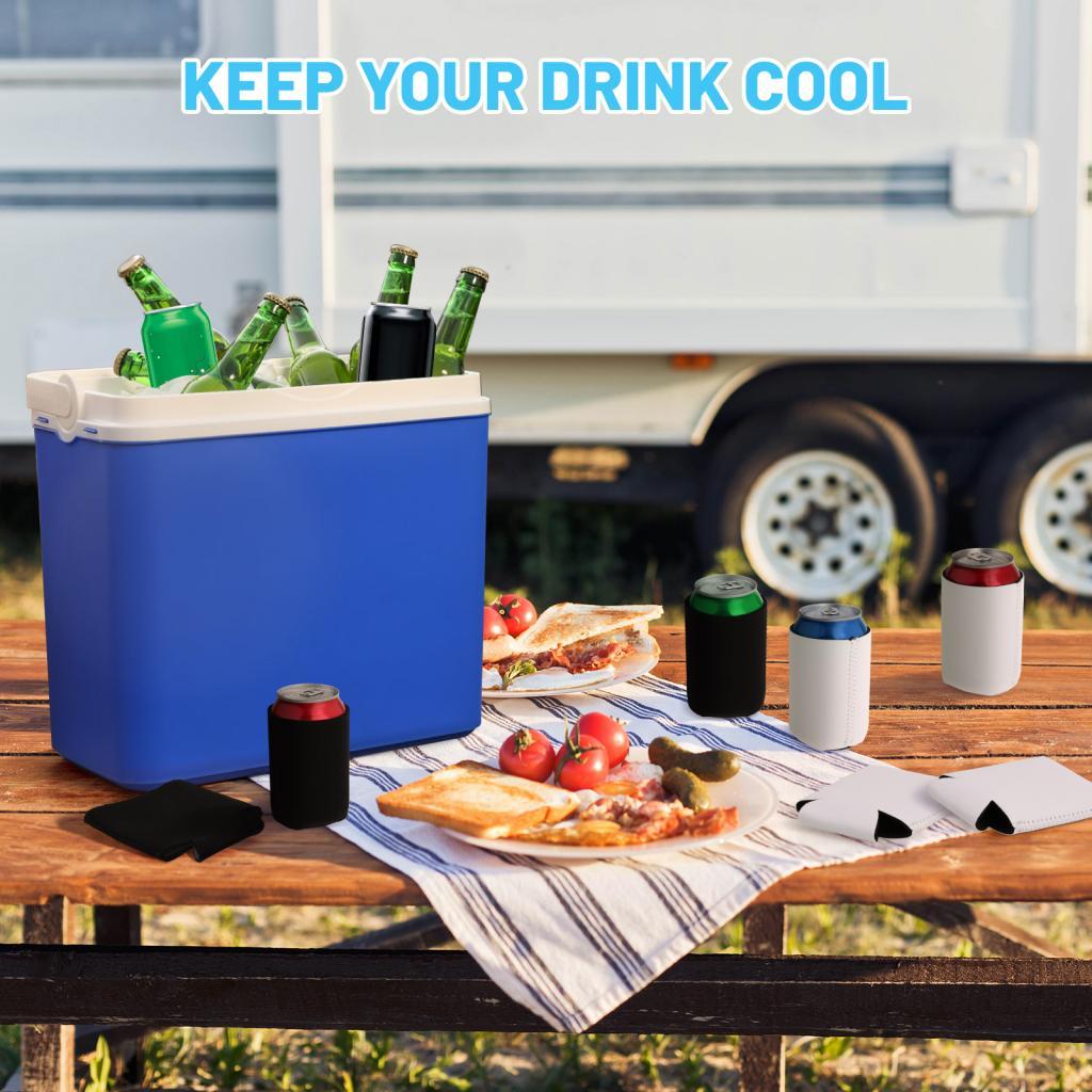 10x Blank Beer Can Coolers Sle - Water Bottle Blank 评论和价格
