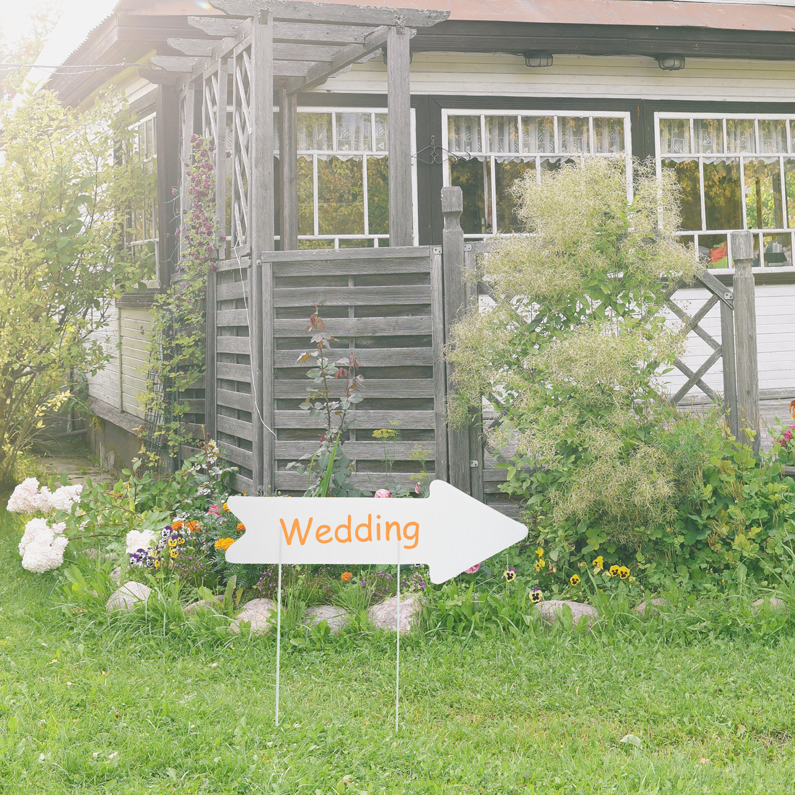 5Pcs Blank Yard Garden Signs P - Yard Sign Blank 评论和价格