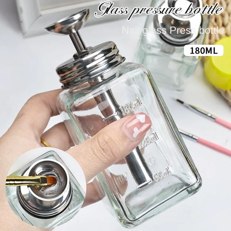 Nail glass bottle press funnel - Water Bottle Blank 评论和价格