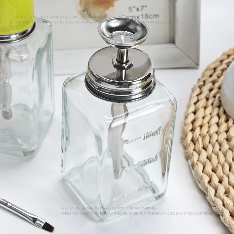 Nail glass bottle press funnel - Water Bottle Blank 评论和价格