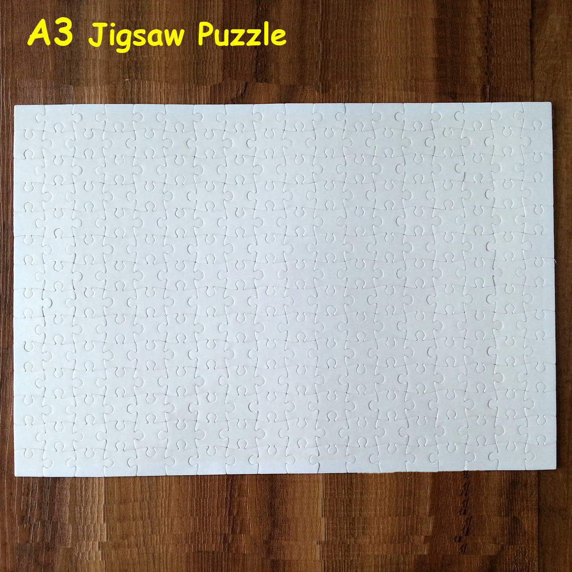 10pcs/lot Sublimation Blank A3 - Puzzle Blank White 评论和价格