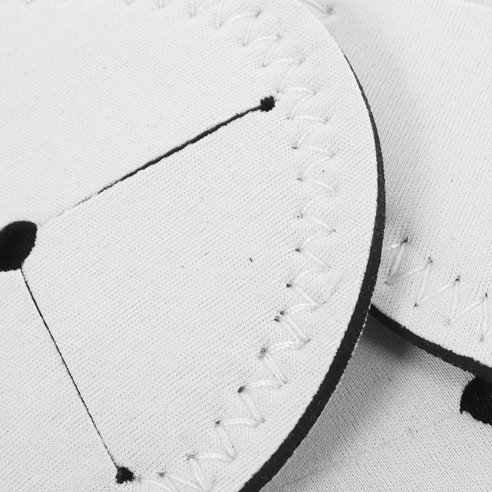 5Pcs White Round Blank Wine Gl - Coaster Sublimation Blank 评论和价格