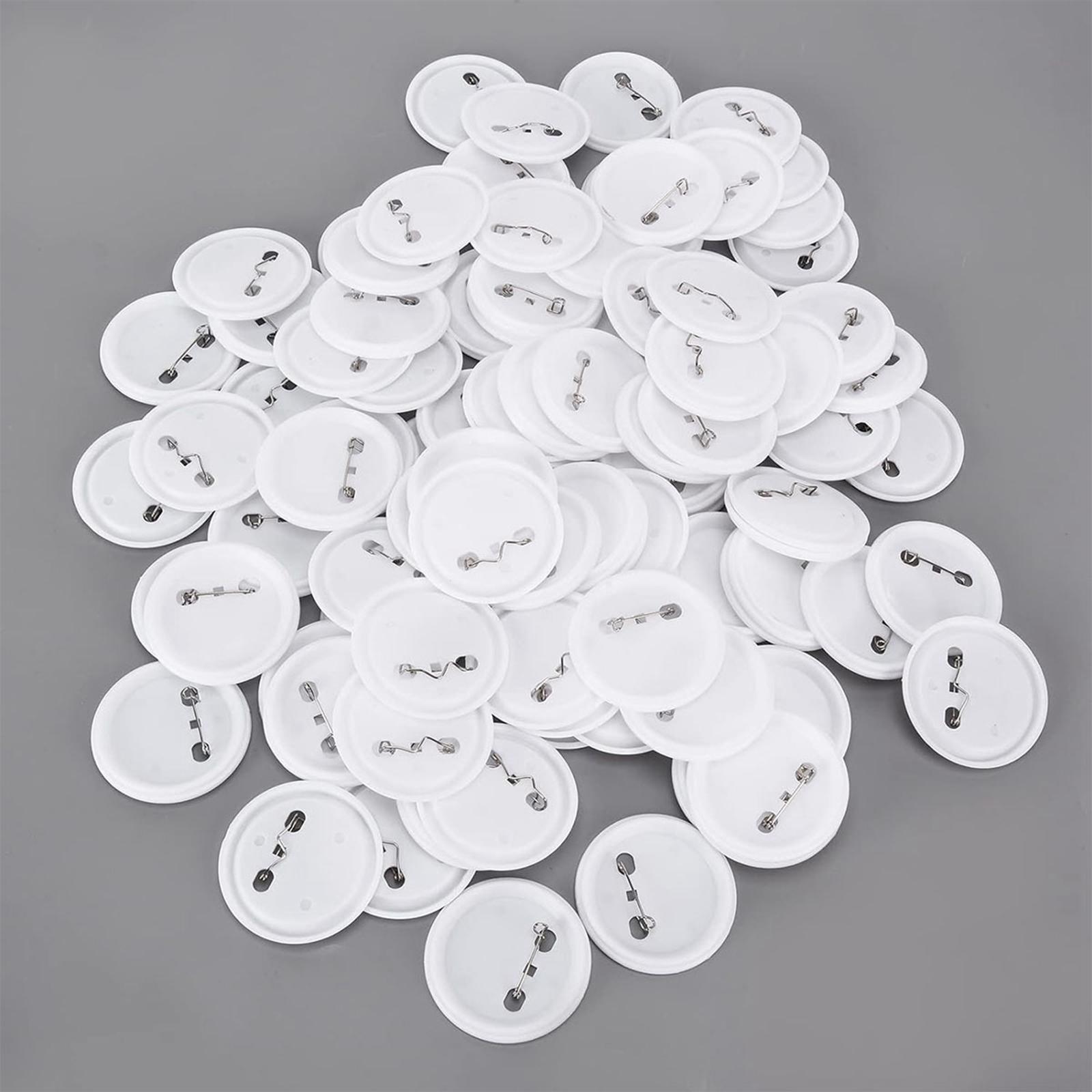 100x Button Making Supplies Po - Button Badge Blank 评论和价格